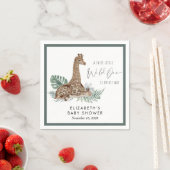 ボホキリン水彩赤ちゃんシャワー スタンダードカクテルナプキン (インサイチュ)