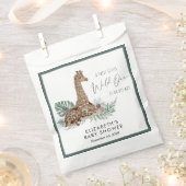 ボホキリン水彩赤ちゃんシャワー フェイバーバッグ (クリップ留めされた状態)