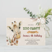 ボホキリン誕生日の招待状 招待状 (スタンド正面)