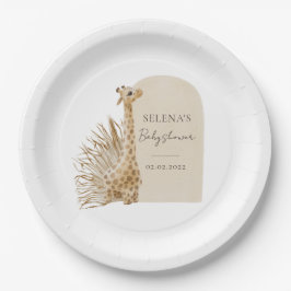 ボホキリン赤ちゃんシャワー ペーパープレート