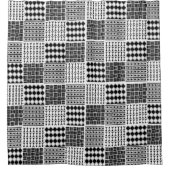 ボホキルト シャワーカーテン (正面)