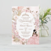 ボホキンセアニェラピンクローゼドライドフローラオーキッドI 招待状 (スタンド正面)