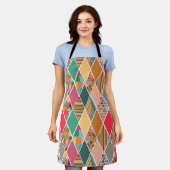 ボホキ熱狂するルト エプロン (着用した状態)