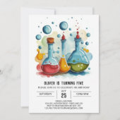 ボホギアポーション誕生日 招待状 (正面)