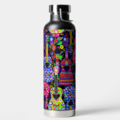 ボホギターズビューティフル ウォーターボトル (左面)