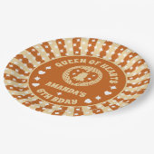 ボホクイーンオブハート誕生会 ペーパープレート (アングル)