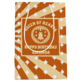 ボホクイーンオブハート誕生会 ミディアムペーパーバッグ (正面)