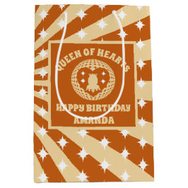 ボホクイーンオブハート誕生会 ミディアムペーパーバッグ