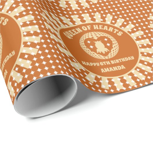 ボホクイーンオブハート誕生会 ラッピングペーパー (ロールコーナー)