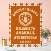 ボホクイーンオブハート誕生日歓迎 アクリルサイン (ウェディング)