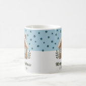 ボホクッキーハウススノーフレークスファミリー コーヒーマグカップ (中央)