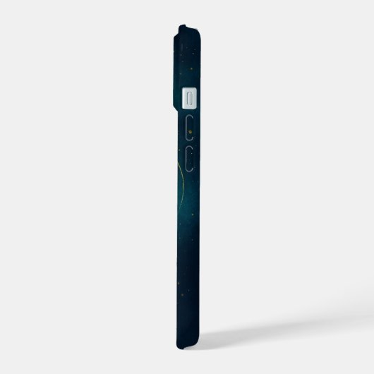 ボホクラゲ iPhone 15ケース (左側面)