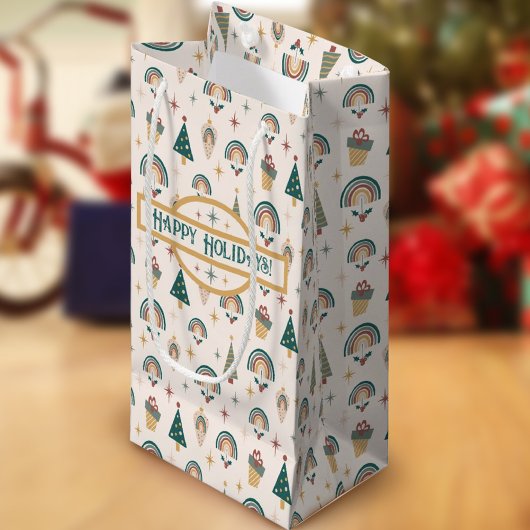 ボホクリスマススモール抱き枕 スモールペーパーバッグ