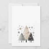 ボホクリスマスパーティの招待状 招待状 (裏面)