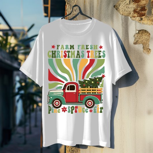 ボホクリスマスファーム生木トラック トライブレンドＴシャツ