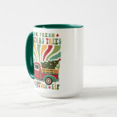 ボホクリスマスファーム生木トラック マグカップ (正面左)