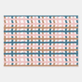 ボホクリスマスホリデー ラッピングペーパーシート (正面)