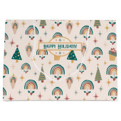 ボホクリスマス抱き枕 ラージペーパーバッグ (正面)