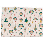 ボホクリスマス抱き枕 ラージペーパーバッグ (裏面)