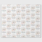 ボホクリスマス魔法フェスティバルホリデイ ラッピングペーパー (フラット)