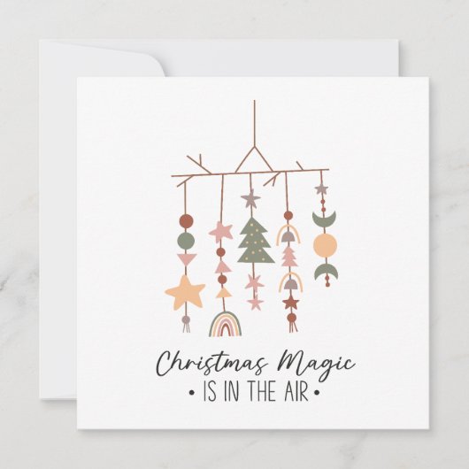 ボホクリスマス魔法フェスティバル シーズンカード (正面)