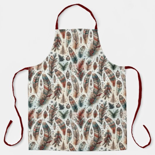 ボホクリスマス エプロン (正面)