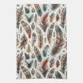 ボホクリスマス キッチンタオル (縦)