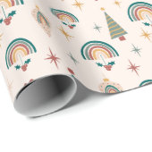 ボホクリスマス ラッピングペーパー (ロールコーナー)