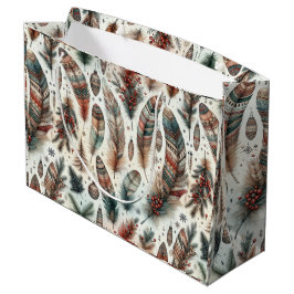 ボホクリスマス ラージペーパーバッグ