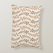 ボホクリームファーンストリングス – シームレスなパターン。 アクセントクッション (裏面(縦))