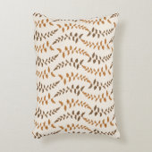 ボホクリームファーンストリングス – シームレスなパターン。 アクセントクッション (正面(垂直))