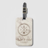 ボホクルーズデスティネーションウェディング ラゲッジタグ (正面縦)