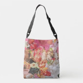 ボホクロス体バッグとフローラレディース クロスボディバッグ (裏面)