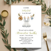 ボホクロセスラインガールブルー白と緑 招待状