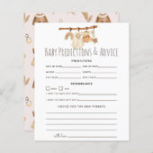 ボホクロセスラインガールベビー予測とアドバイス (正面/裏面)