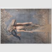 ボホグラムポートレートアートウーマンスタンド 薄葉紙 (正面)