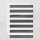 ボホグランプブライダルシャワー – ピンク+ブラック 招待状 (裏面)