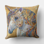 ボホグリッターユニコーン装飾用クッション クッション (裏面)