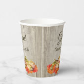 ボホグリーサンクスギビングパーティー秋 紙コップ (右)