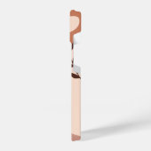 ボホグリーンテラコッタモノグラム iPhoneケース (左側面)