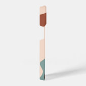 ボホグリーンテラコッタモノグラム iPhoneケース (右側面)