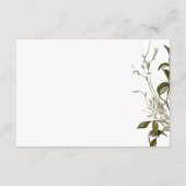 ボホグリーンモダンフローラ結婚詳細 エンクロージャーカード (裏面)