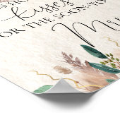 ボホグリーンユーカリプタスキスゲーム ポスター (角)