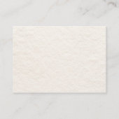 ボホグリーンユーカリプタススグラスQRコード結婚ズ エンクロージャーカード (裏面)