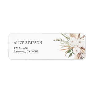 ボホグリーンリーパンパグラ結婚スズ ラベル