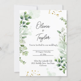 ボホグリーンリーリース結婚式招待状 招待状