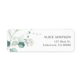 ボホグリーンリー結婚ユーカリのレーベル ラベル (正面)