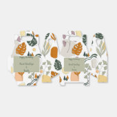 ボホグリーンリー離れモンステラ自然カスタム フェイバーボックス (折り畳みなし)