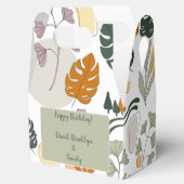 ボホグリーンリー離れモンステラ自然カスタム フェイバーボックス (オープン)