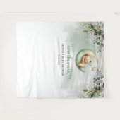 ボホグリーンeucalyptus 男女兼用テディベア タペストリー (正面(横))